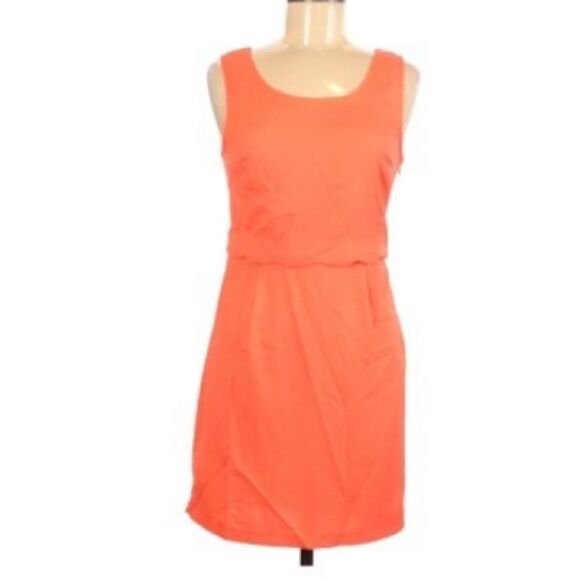 Charming Charlie coral/peach sleeveless dress, size M - Picture 1 of 2